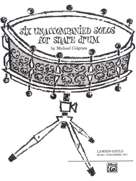 Sechs unbegleitete Solos für kleine TrommelSechs unbegleitete Solos für kleine Trommel  