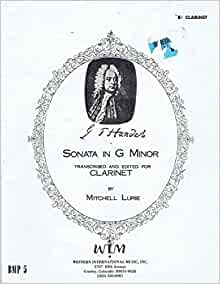 Sonata in G minor - Clarinet - Handel/Lurie