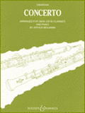 Concerto for Oboe (Or Bb Clarinet) and Piano - Cimarosa/Benjamin - H & H Music