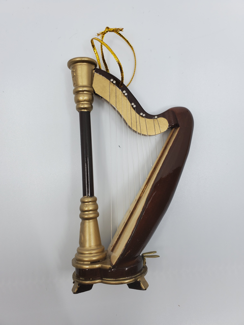 Harp Ornament