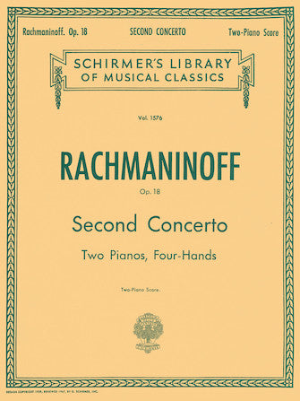 Concerto No. 2 in C Minor, Op. 18 - Piano - Rachmaninoff