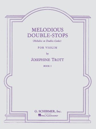 Melodious Double-Stops for Violin - Trott