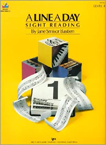 A Line A Day Sight Reading by Bastien