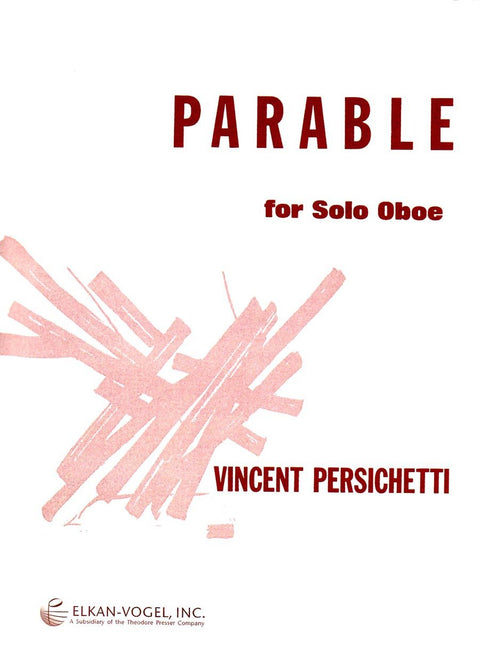 Parable for Oboe - V. Persichetti