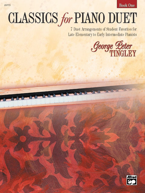 Classics for Piano Duet Book One - Tingley - Alfred 20773