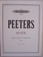 Suite Quatuor Pour 4 Trombones - Opus 82 - Peeters