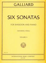 Six Sonatas for Bassoon and Piano - Volume II - Galliard