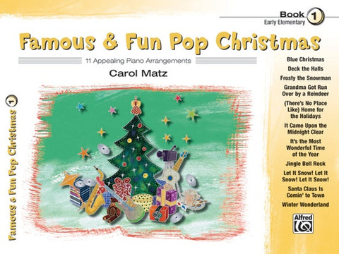 Famous and Fun Pop Christmas - C. Matz