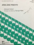 Aria and Presto - Aubert/Waln - H & H Music