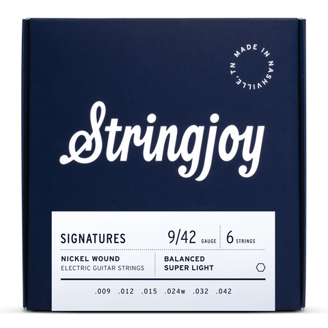 Stringjoy Signatures - Electric Guitar String Set - SJ-BAL9