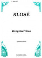 Daily Exercises for Clarinet - Klose - Arranged by Bettoney - H & H Music