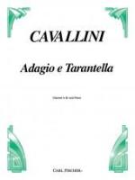 Adagio e Tarantella - Clarinet if Bb and Piano - Cavallini - H & H Music