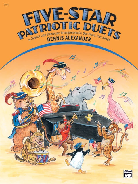 Five-Star Patriotic Duets - Piano - Alexander