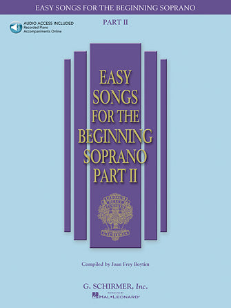 Easy Songs for Beginning Soprano - Part Two - Boytim