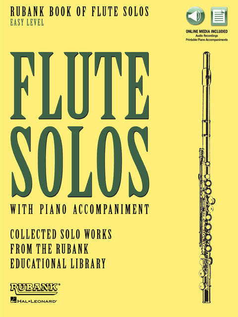 Rubank Book of Flute Solos - Easy - Various Composers