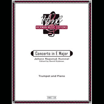 Concerto in E-Flat Major - Trumpet - Hummel/Hickman