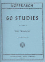 60 Studies - Volume I - For Trombone - Kopprasch/Brown - H & H Music