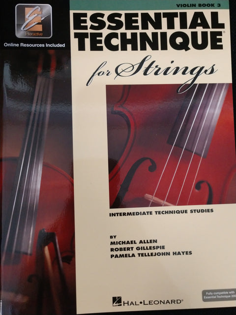 Essential Technique for Strings - Book 3