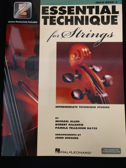 Essential Technique for Strings - Book 3