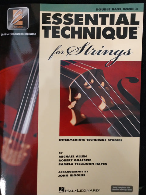 Essential Technique for Strings - Book 3