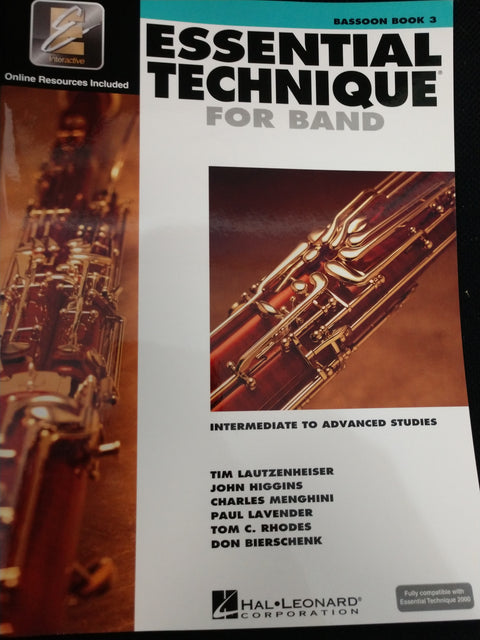 Essential Technique for Band - Book 3