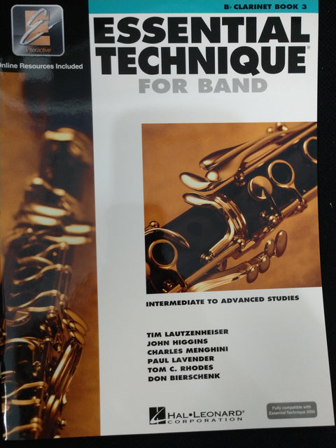 Essential Technique for Band - Book 3