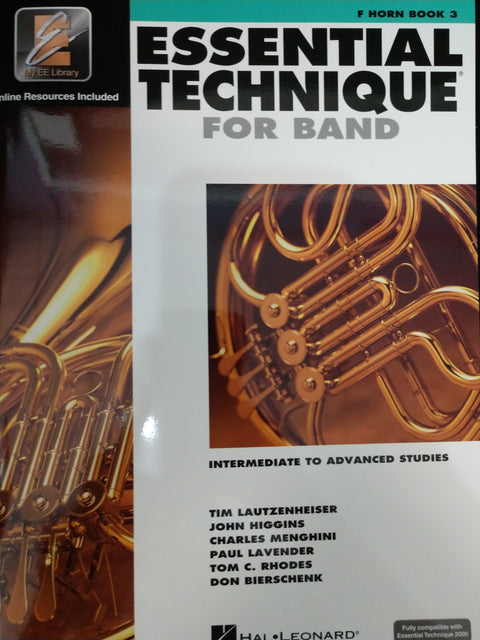 Essential Technique for Band - Book 3