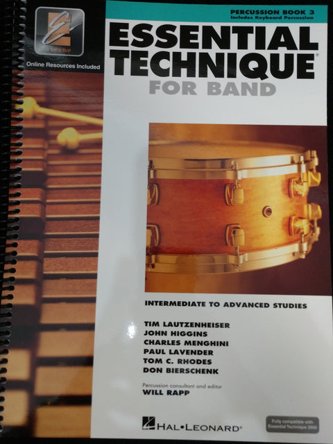 Essential Technique for Band - Book 3