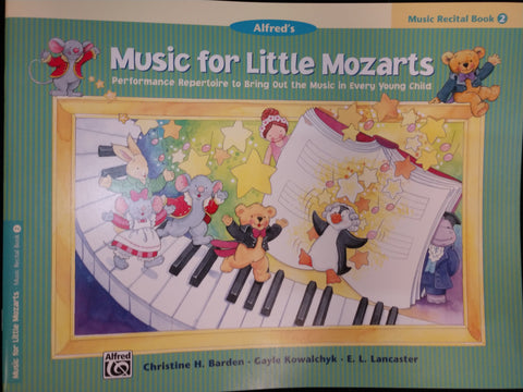 Alfred's Music for Little Mozarts - Book 2