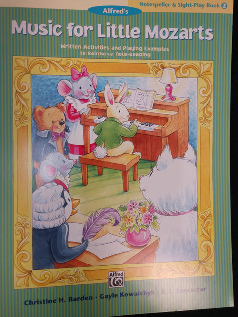 Alfred's Music for Little Mozarts - Book 2