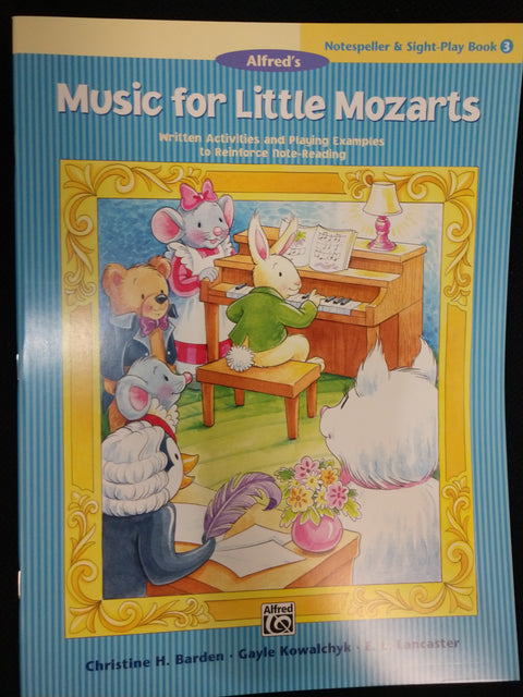 Alfred's Music for Little Mozarts - Book 3