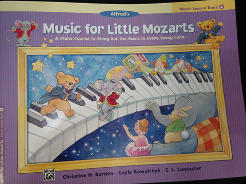 Alfred's Music for Little Mozarts - Book 4