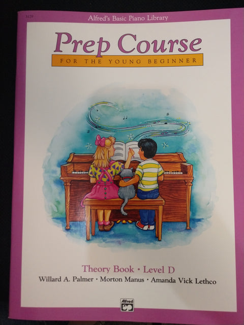 Alfred's Basic Piano Library - Prep Course Level D