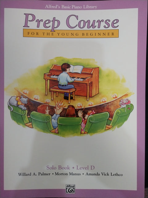 Alfred's Basic Piano Library - Prep Course Level D