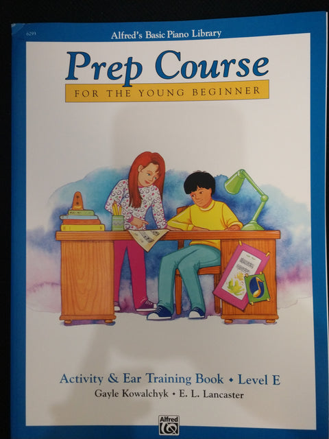 Alfred's Basic Piano Library - Prep Course Level E