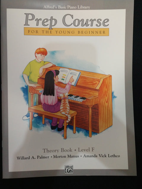 Alfred's Basic Piano Library - Prep Course Level F