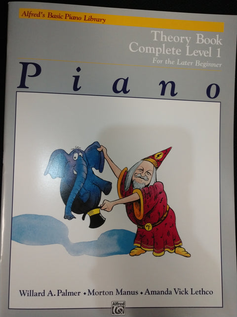 Alfred's Basis Piano Library - Complete Level 1- For the Later Beginner