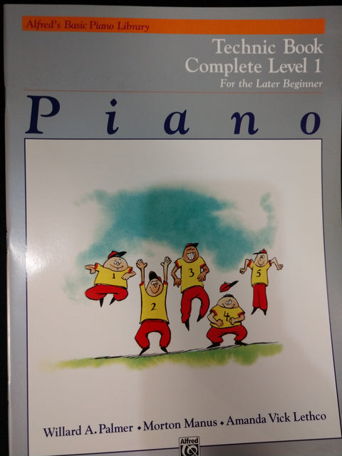 Alfred's Basis Piano Library - Complete Level 1- For the Later Beginner