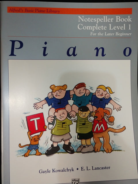 Alfred's Basis Piano Library - Complete Level 1- For the Later Beginner