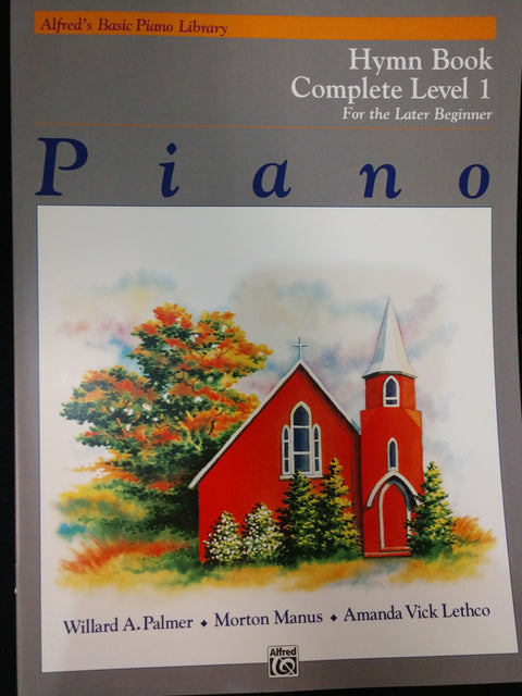 Alfred's Basis Piano Library - Complete Level 1- For the Later Beginner