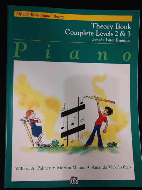 Alfred's Basic Piano Library - Complete Levels 2 & 3 - For the Later Beginner