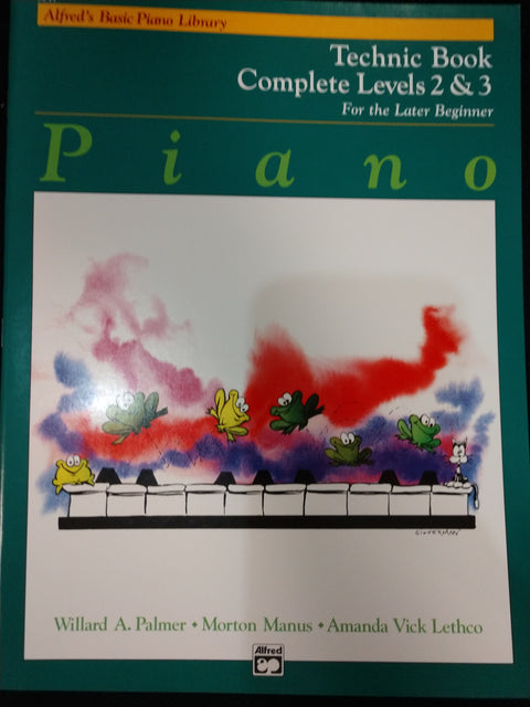 Alfred's Basic Piano Library - Complete Levels 2 & 3 - For the Later Beginner