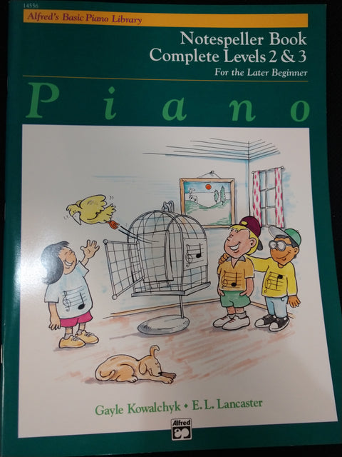 Alfred's Basic Piano Library - Complete Levels 2 & 3 - For the Later Beginner