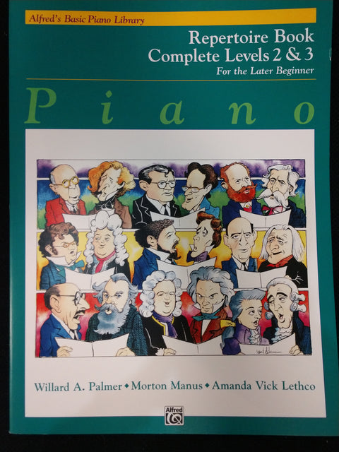 Alfred's Basic Piano Library - Complete Levels 2 & 3 - For the Later Beginner