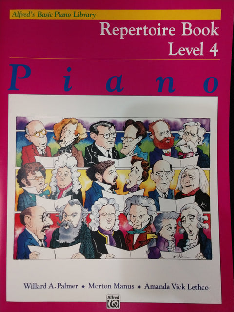 Alfred's Basic Piano Library - Level 4