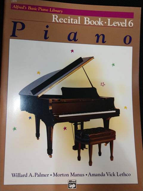 Alfred's Basic Piano Library - Level 6