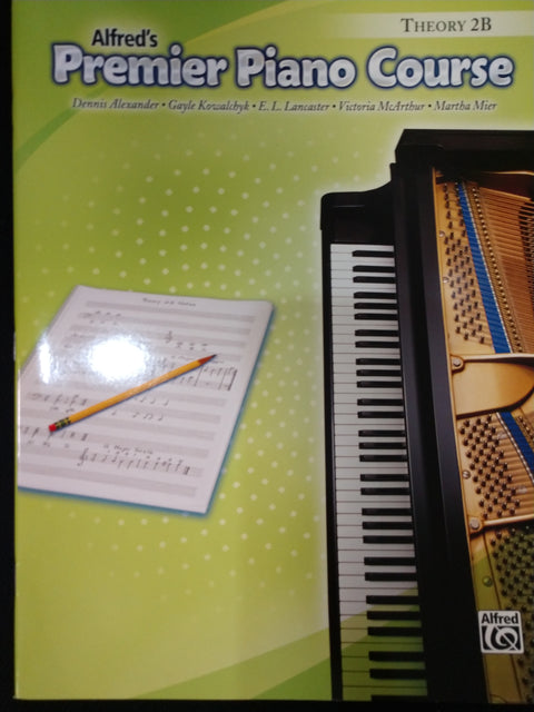 Alfred's Premier Piano Course - 2B