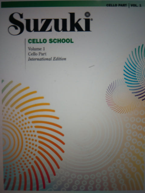 Suzuki Cello School - Volumes 1-10 - Book Only