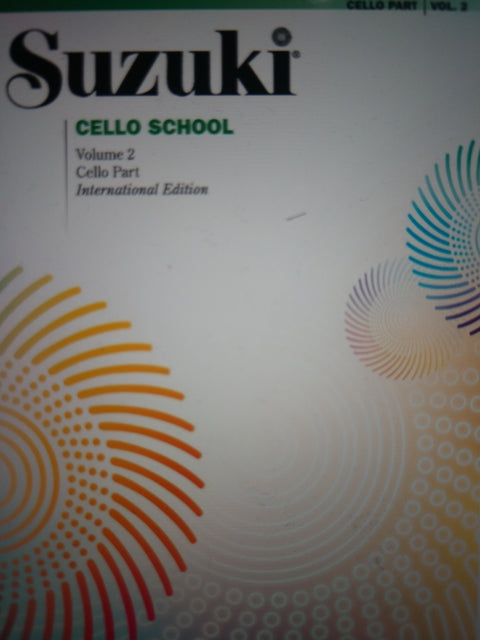 Suzuki Cello School - Volumes 1-10 - Book Only