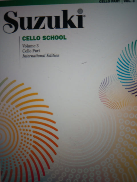 Suzuki Cello School - Volumes 1-10 - Book Only